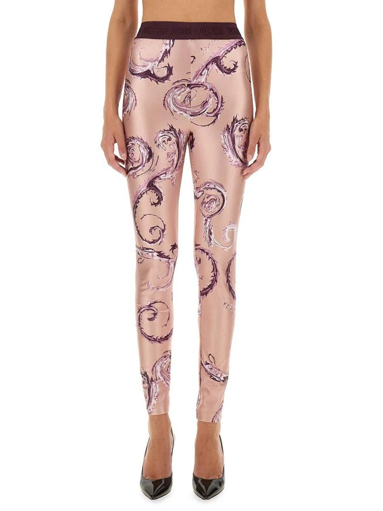 Versace Versace Jeans Couture Leggings With Print 1