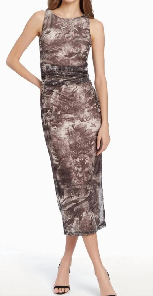 Tiffany Sleeveless Mesh Dress In Sparrow  On Sale Now with Up to 48% Off |  Discover Exclusive Deals & Savings at BeyondStyle  Authentic Amanda  Uprichard women|clothing|dresses with Limited-Time Discounts, Free