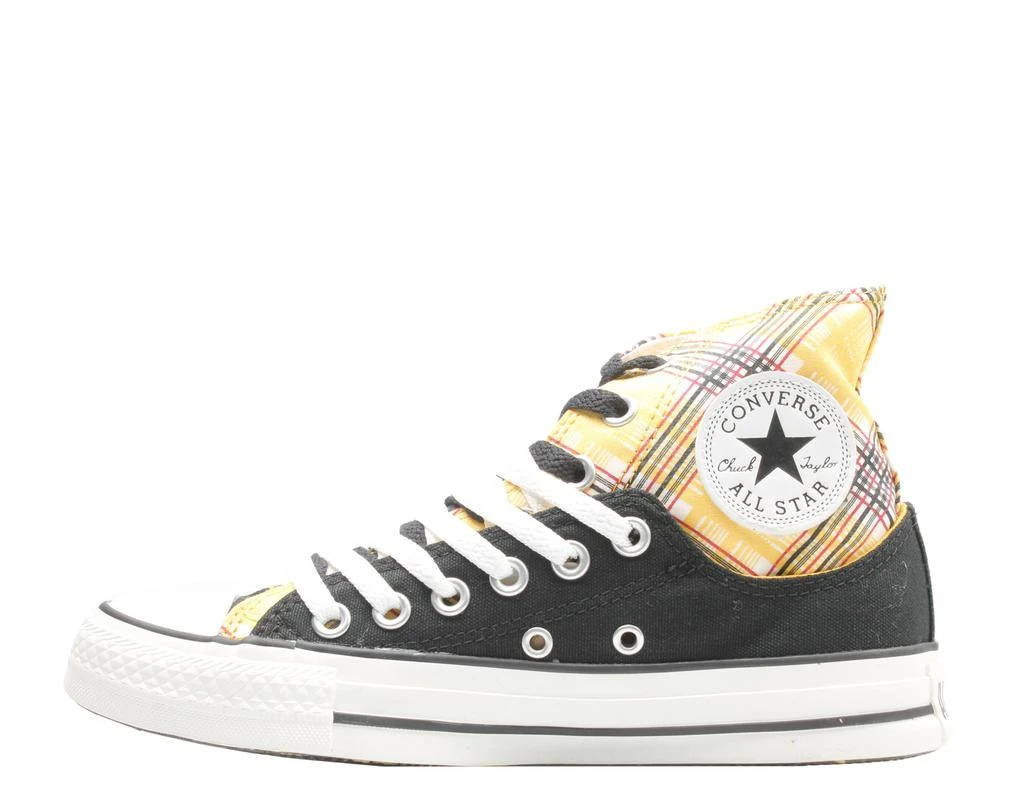 Converse Chuck Taylor All Star Layer Up Plaid Yellow/Black Hi Sneakers 514109 3