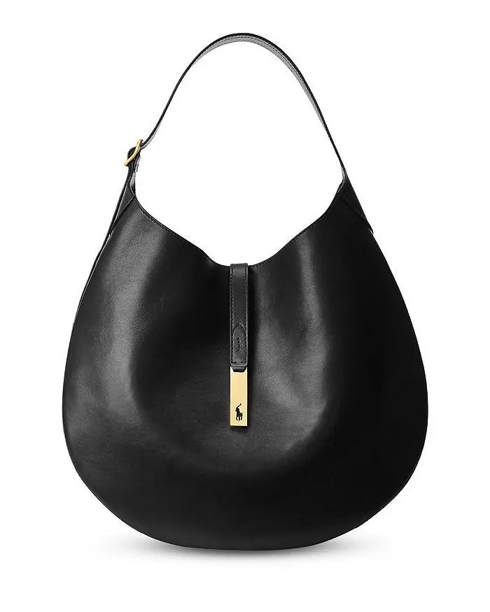 Ralph Lauren Polo ID Large Hobo Shoulder Bag