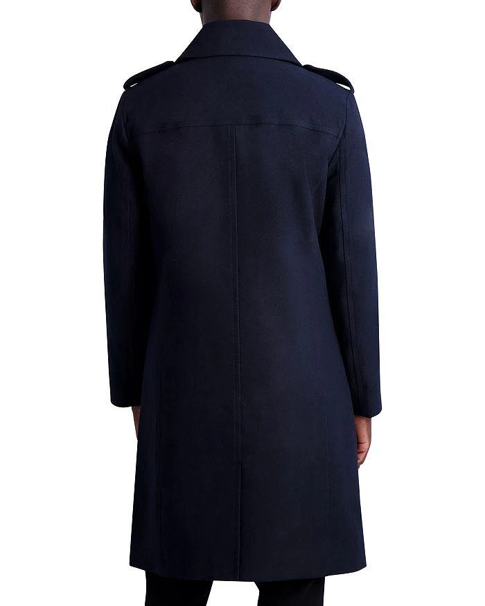 Karl Lagerfeld Paris Regular Fit Double Breasted Coat 3