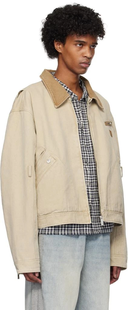C2H4 Khaki Mechanist Work Jacket 2