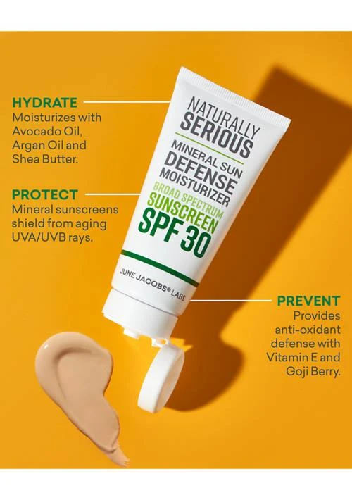Naturally Serious Serious Mineral Sun Defense Moisturizer Broad Spectrum Sunscreen Spf 30 4
