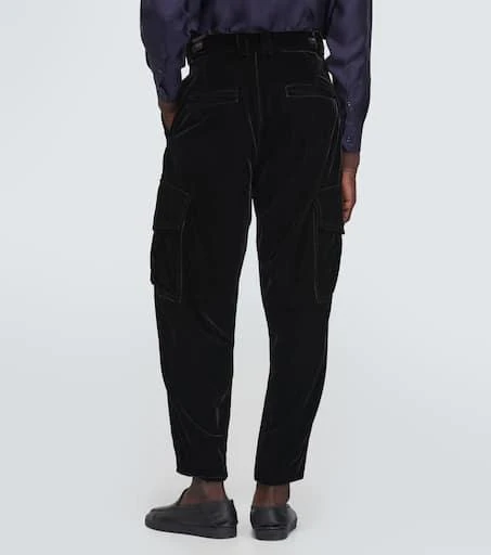 Giorgio Armani Velvet cargo pants 4