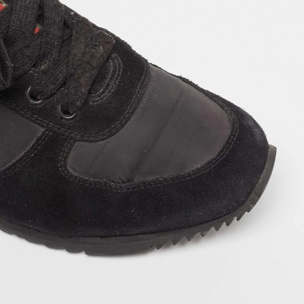 Prada Prada Sport Black Suede and Nylon Low Top Sneakers Size 41 8