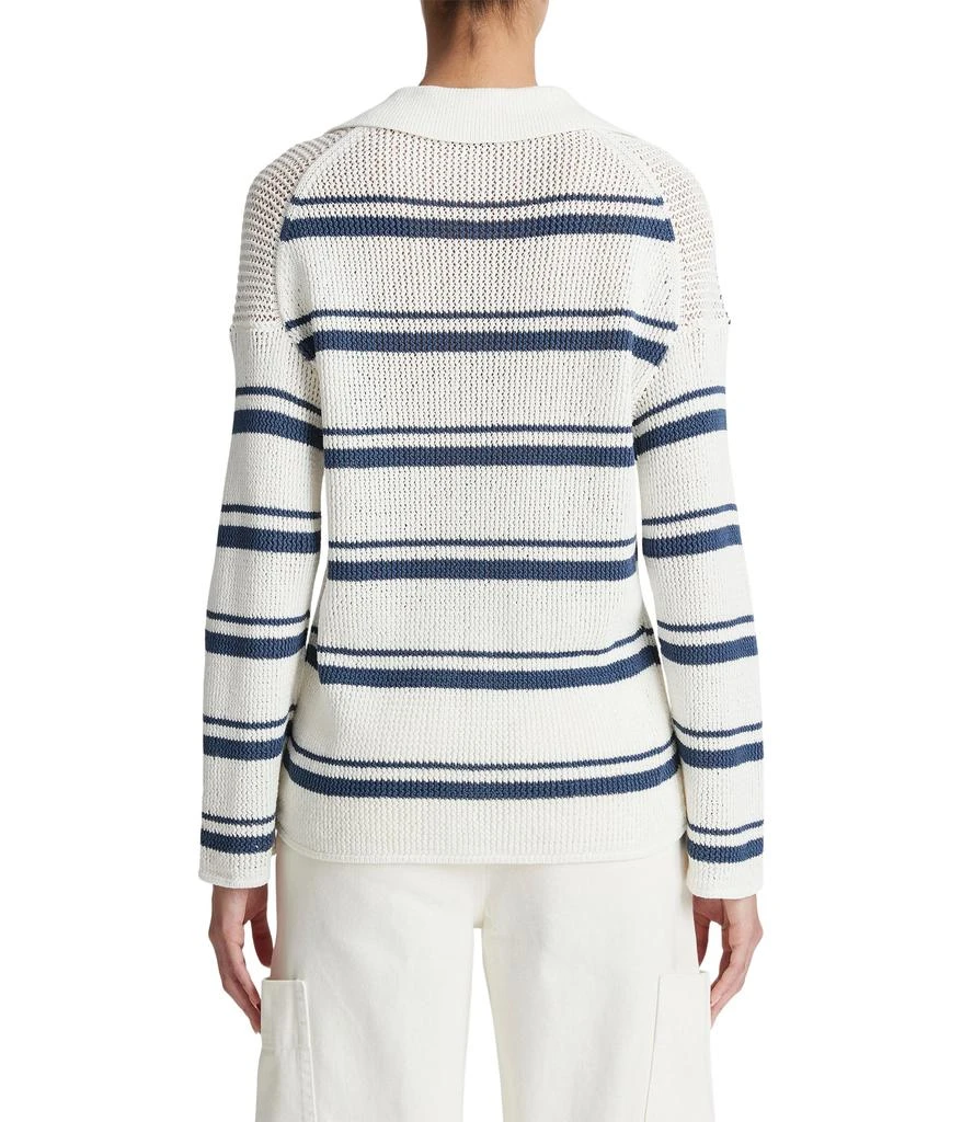 Vince Racked Ribbed Stripe Pullover 2