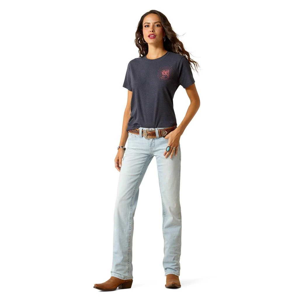 Ariat Low-Rise Zayla Straight Jeans in Claremont 5