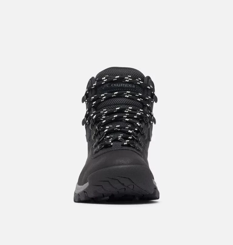 Columbia Newton Ridge Plus Women 10.5 Black Chalk Waterproof Hiking Boots Rock50 6