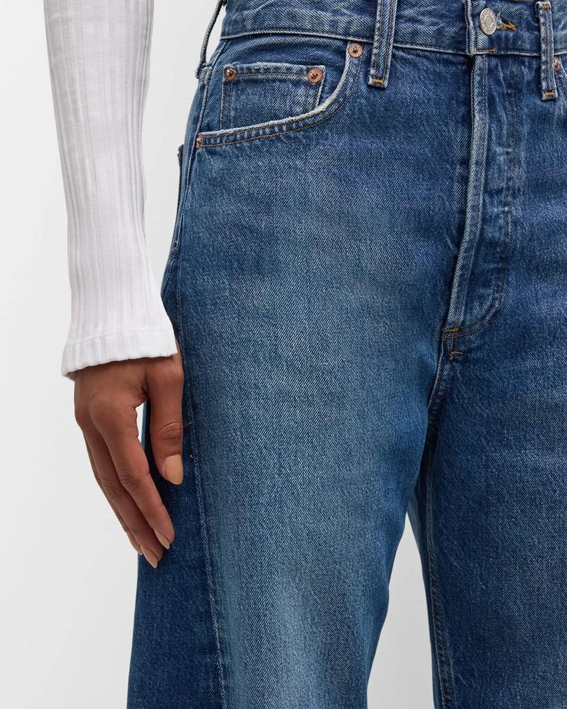 AGOLDE Luna High-Rise Curved Tapered Jeans 7