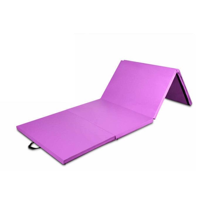 Hivvago 8 x 4 Feet Folding Gymnastics Tumbling Mat