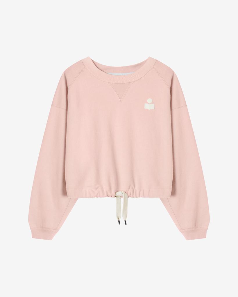 Isabel Marant Étoile MARANT ÉTOILE, MARGO LOGO SWEATSHIRT - Women - Pink - 36