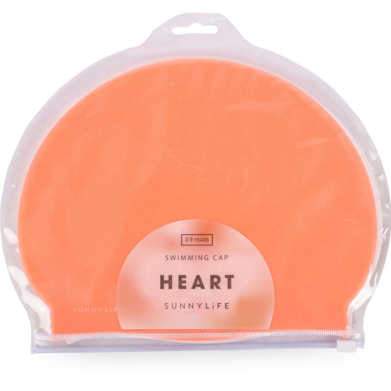 Sunnylife Heart swimming cap in pink