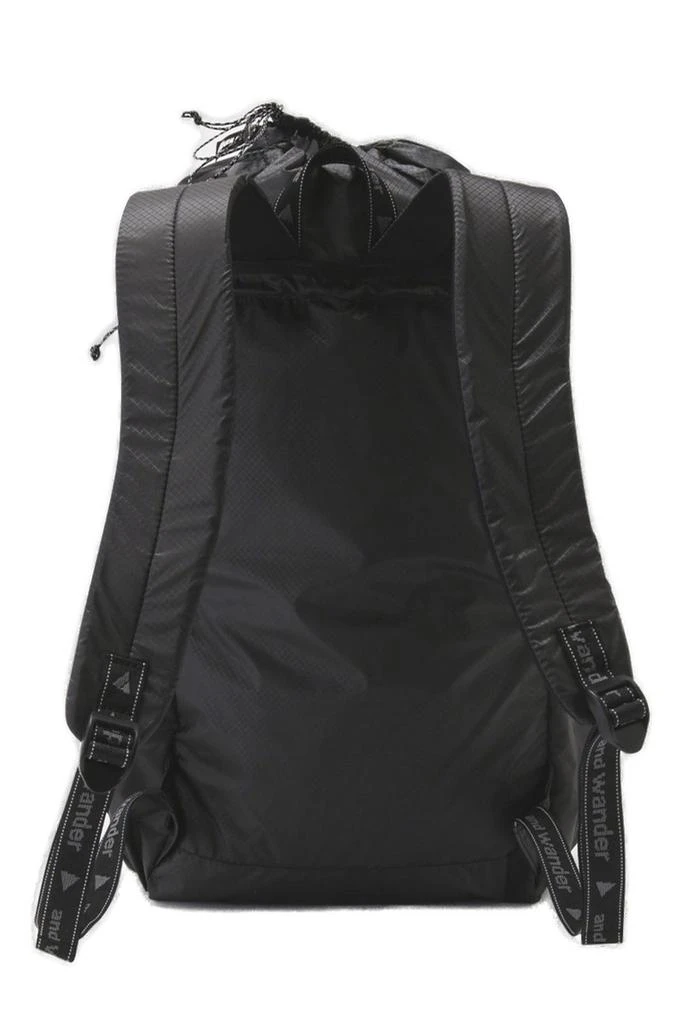 And Wander And Wander 111 Logo Detail Sil Backpack 2