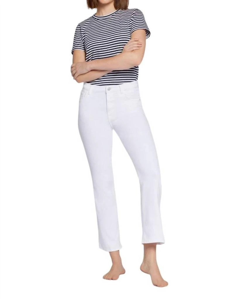 Current Elliott Boulevard Bootcut Jean In Optic White 3