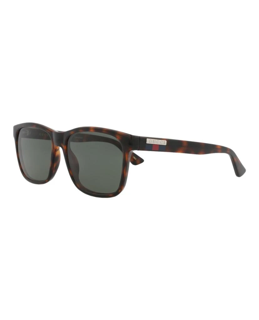 Gucci Square-Frame Injection Sunglasses 2