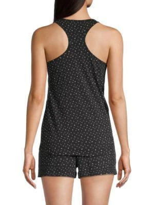 Calvin Klein 2-Piece Logo-Print Jersey Pajama Set 2