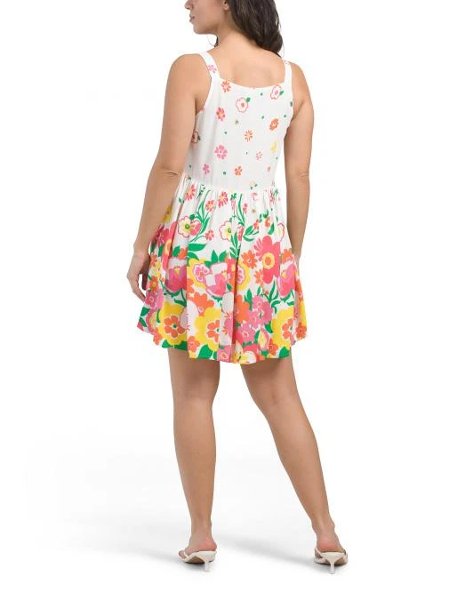 knee length dresses for ladies Poolside Mini Dress in Ecru Xs