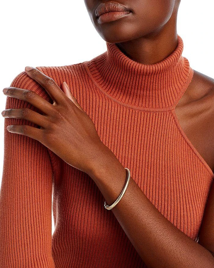 Alberto Amati 14K Yellow Gold Tubogas Link Bracelet 2