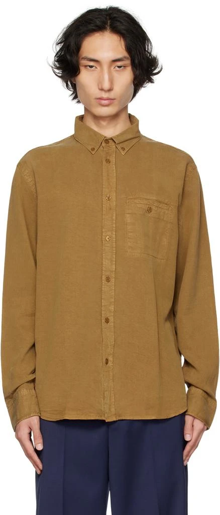 Filippa K Khaki Zachary Shirt 1