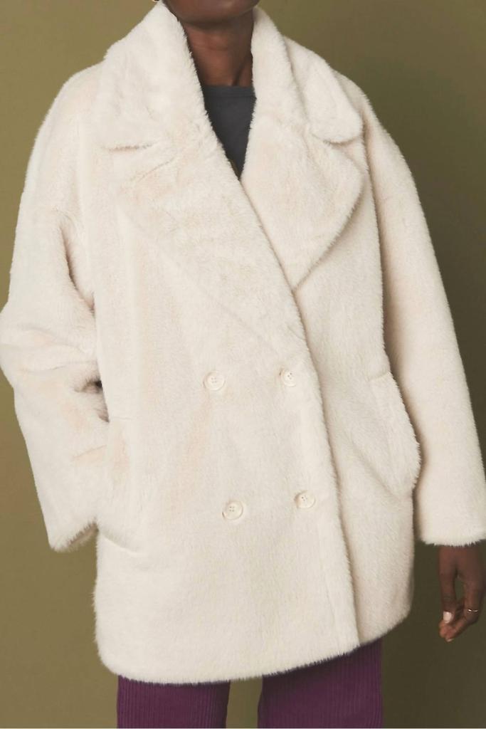 Hartford Viva Coat In Beige