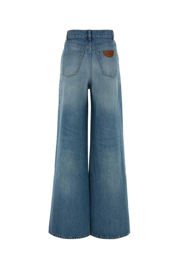 Chloé Chloé High-Waisted Wide-Leg Jeans 2
