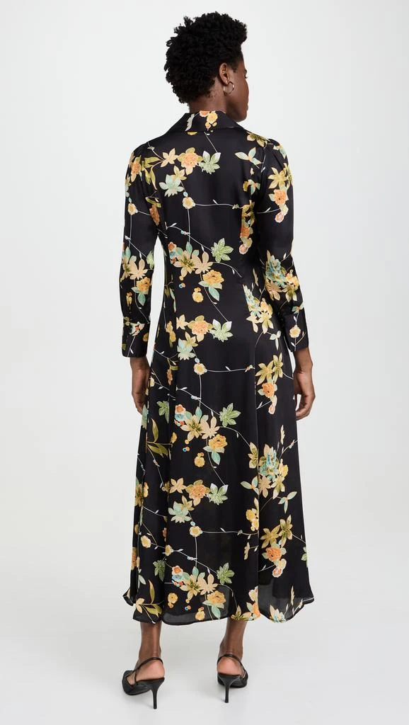 BYTIMO Satin Button Down Dress 2