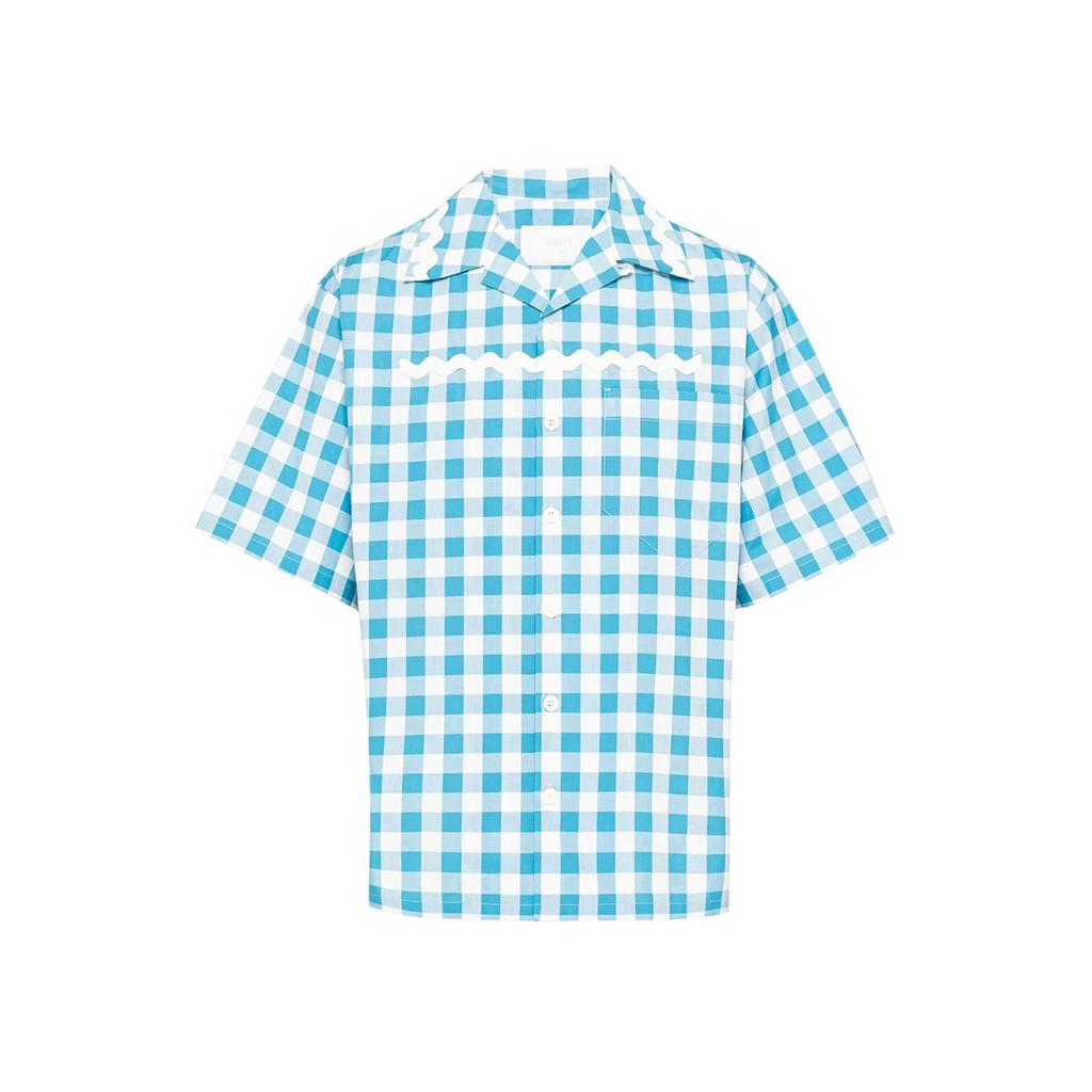 Prada Prada Checked Cotton Shirt