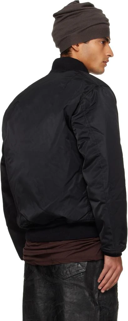 Rick Owens Black Concordians Tankers Flight Bomber Jacket 3