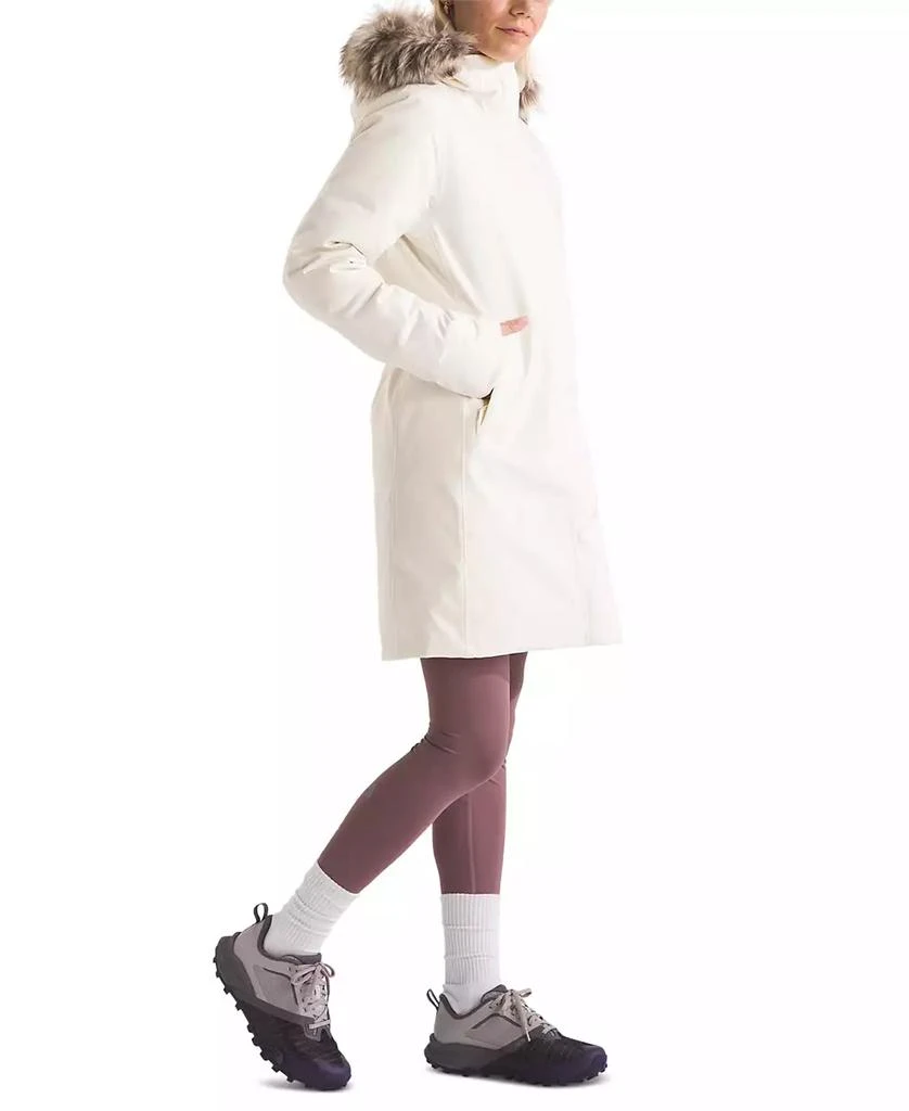 The North Face Women's Arctic Hooded Faux-Fur-Trim Parka 10