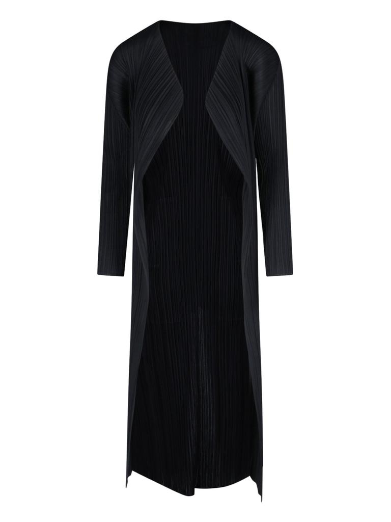 Pleats Please Pleats Please Pleated Longline Coat