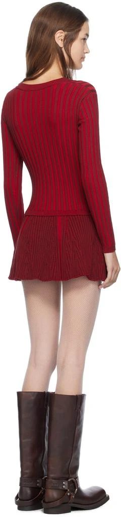 CHOPOVA LOWENA Red Patsy Minidress 3