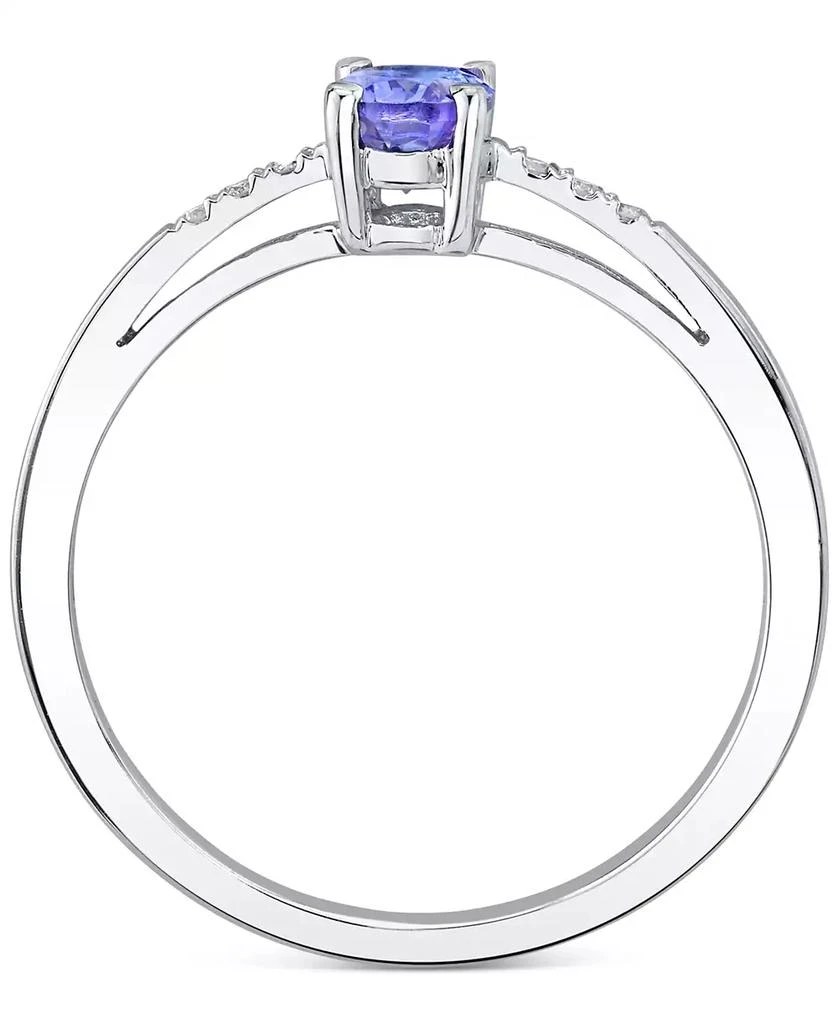 Macy
s Tanzanite (1/2 ct. t.w.) 
Diamond (1/20 ct. t.w.) Ring in 14k White Gold 3