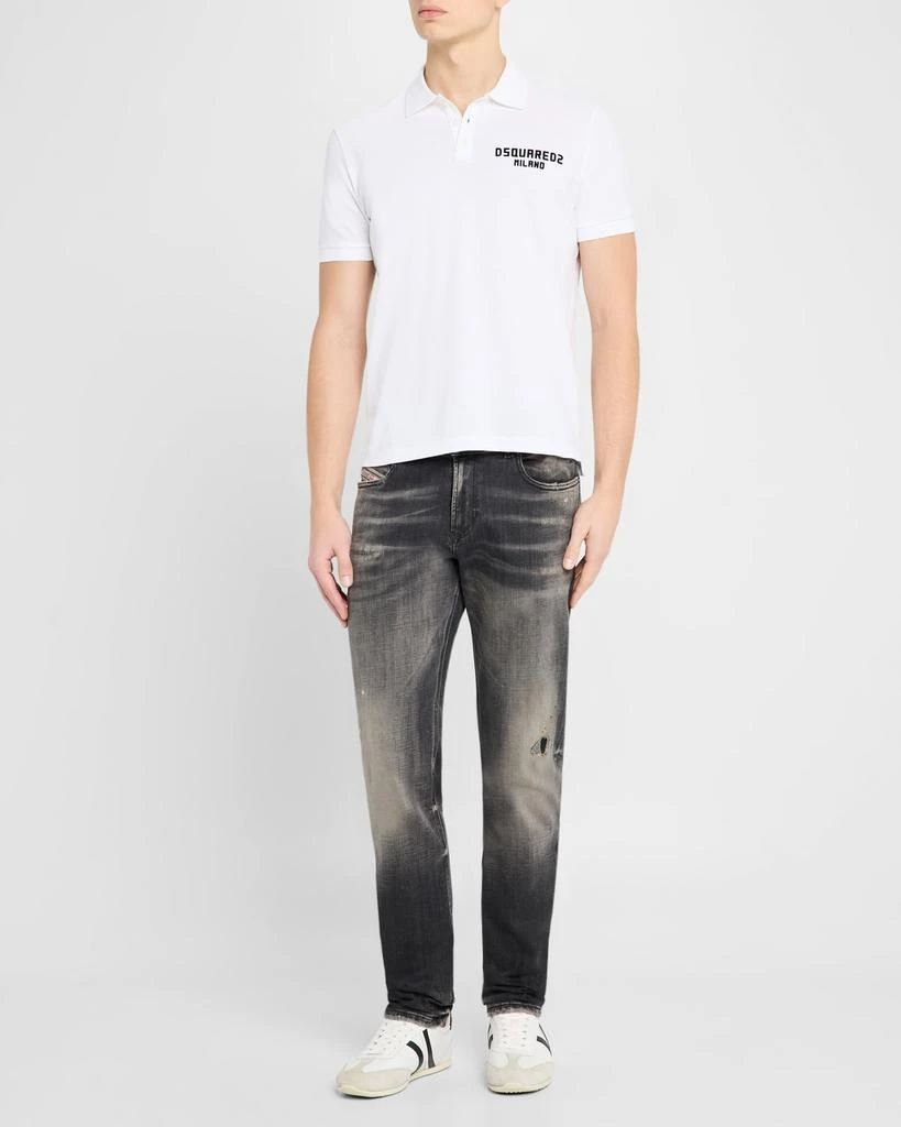 DSQUARED2 Men's Tennis Fit Polo Shirt 2