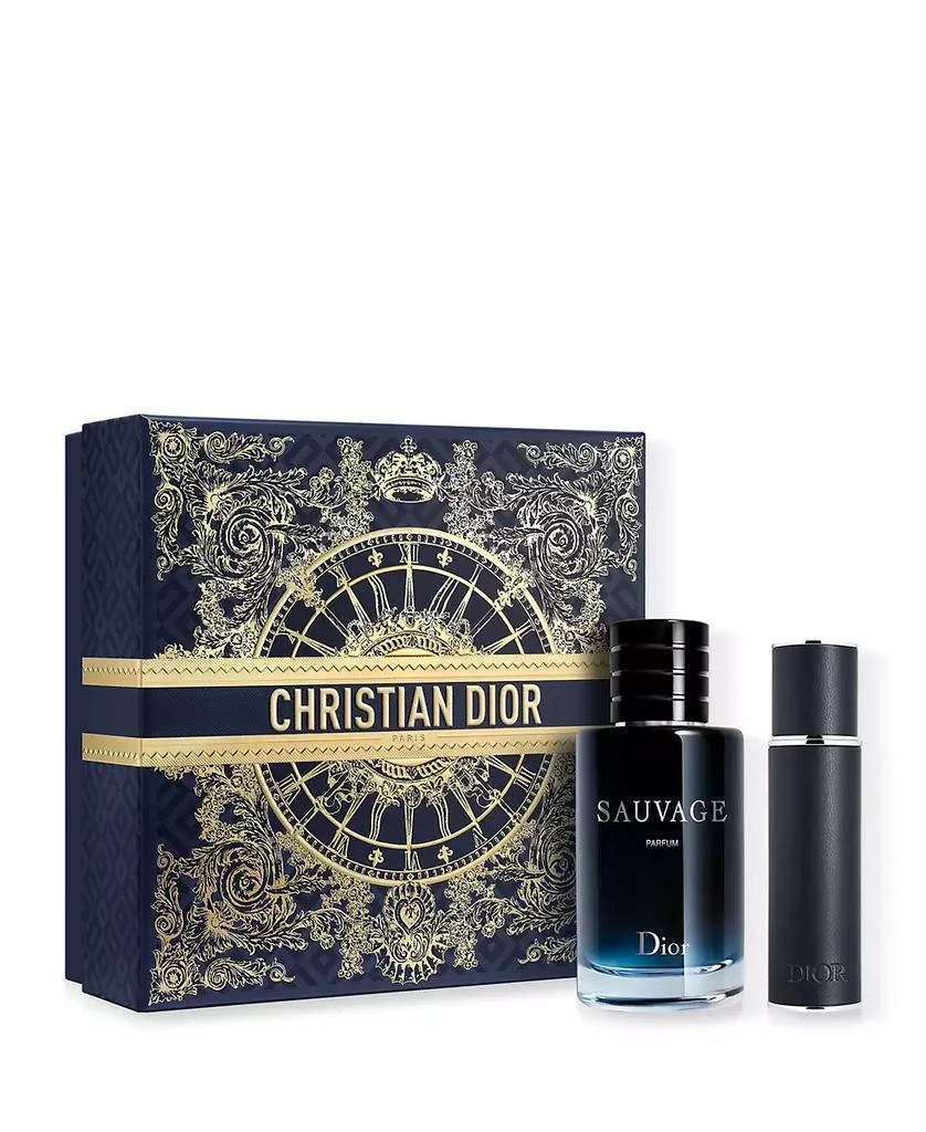 Dior Men's 2-Pc. Sauvage Parfum & Travel Spray Limited-Edition Gift Set 1