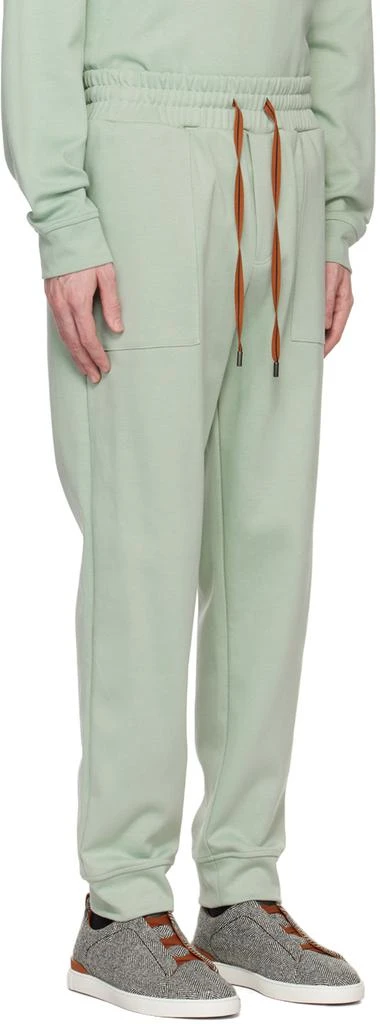 ZEGNA Green Essential Lounge Pants 2