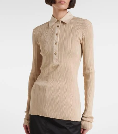 Totême Jersey polo sweater 6