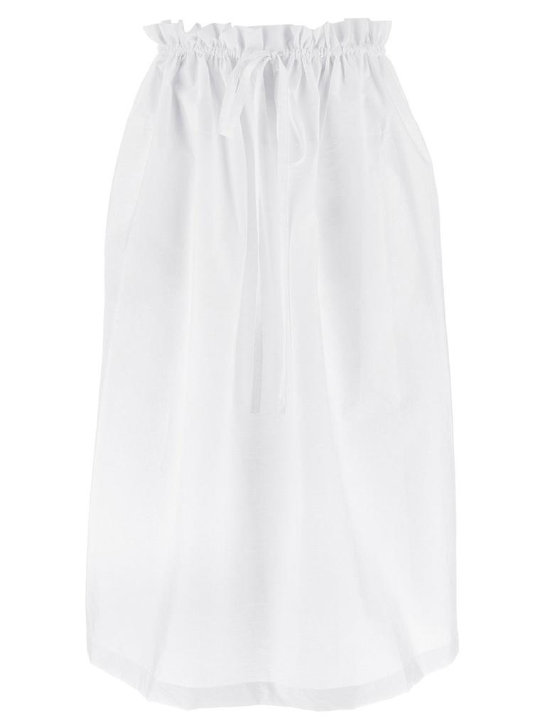 スカート FABIANA FILIPPI WHITE VISCOSE SKIRT Fabiana Filippi Fabiana Filippi White Viscose Skirt