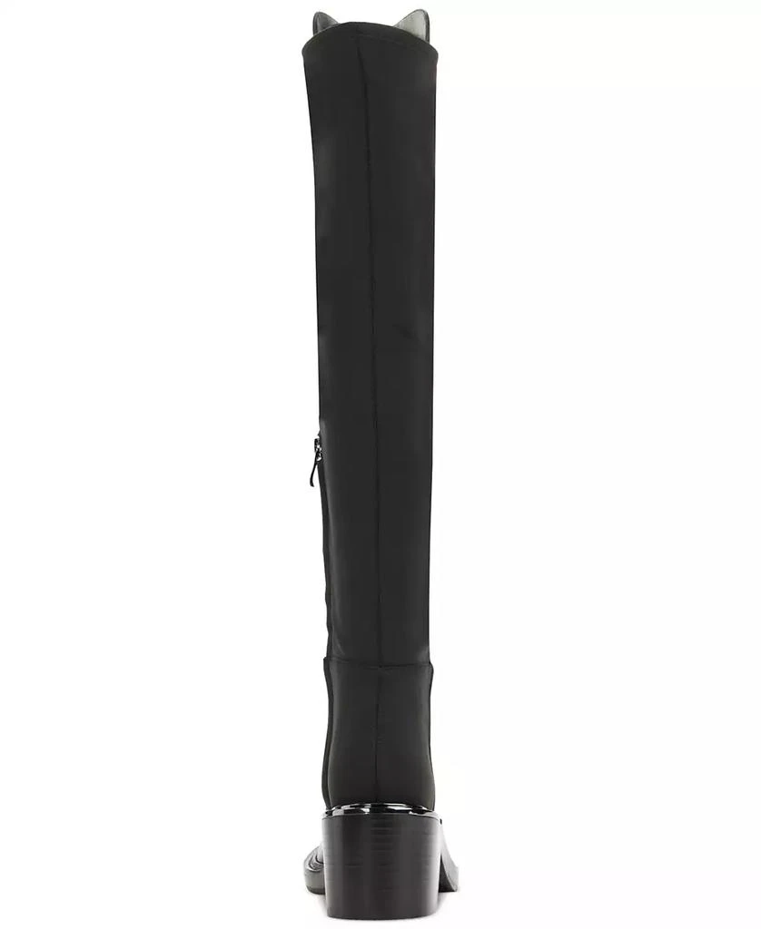DKNY Women's Dina Over-the- Knee Zip Dress Boots 3