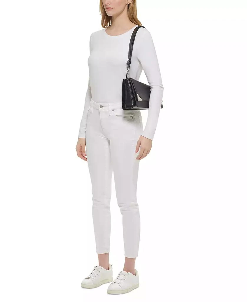 Calvin Klein Basalt Asymmetric Convertible Shoulder 8
