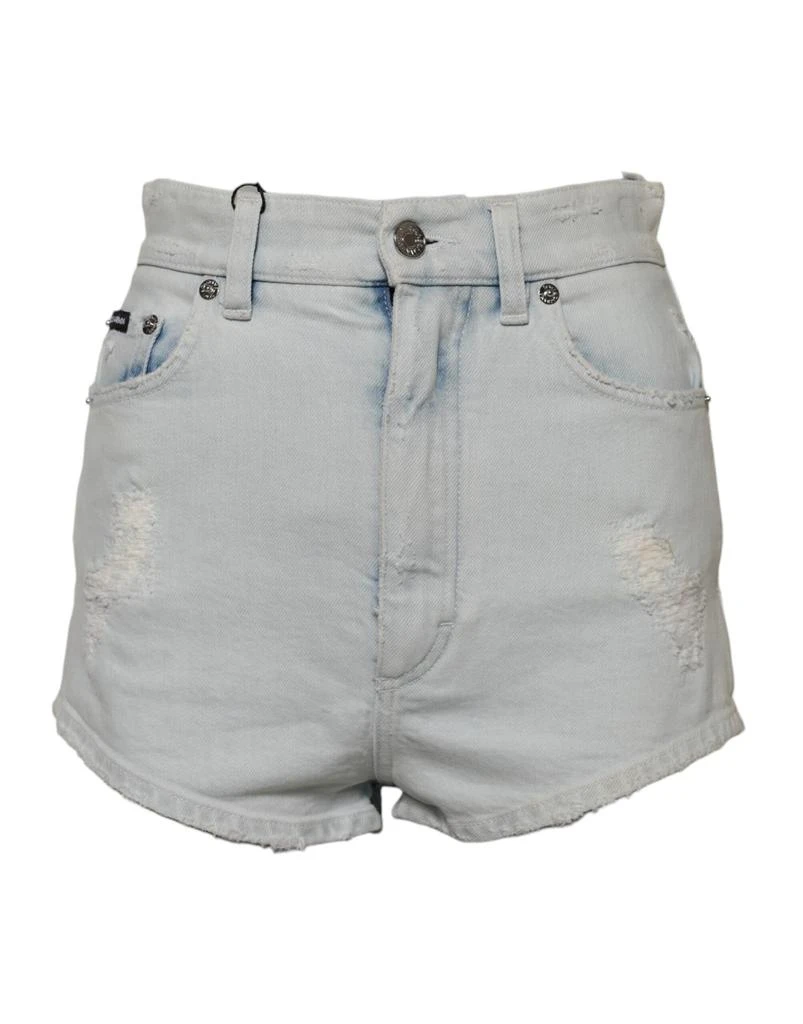 Dolce 
Gabbana Washed Cotton Hot Pants Women
s Shorts