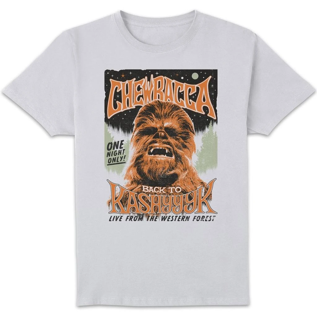 Star Wars Star Wars Chewbacca Poster Unisex T-Shirt - White 1