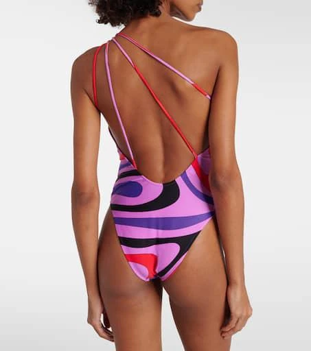 Pucci Marmo one-shoulder swimsuit 3