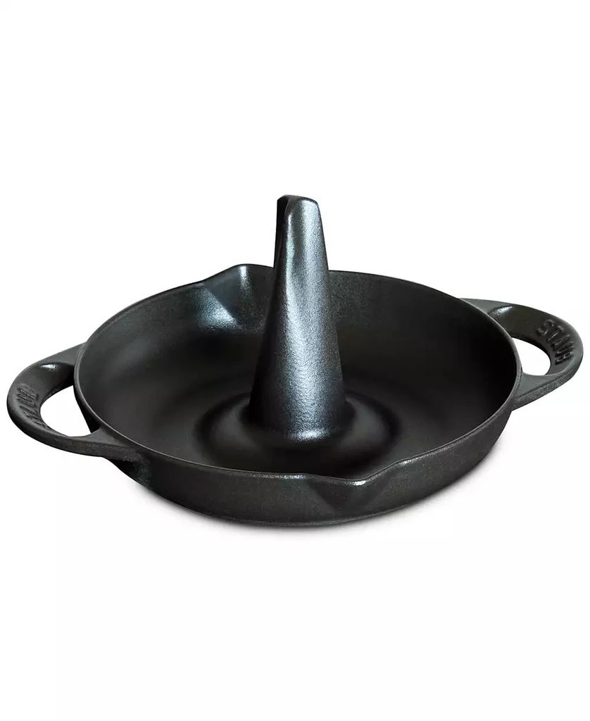 Staub Enameled Cast Iron 9.5" Vertical Chicken Roaster 1