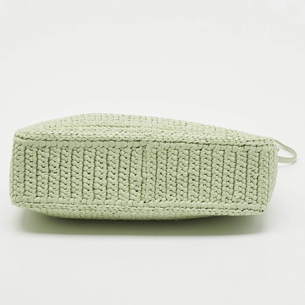 Prada Prada Mint Green Raffia Re-Edition 2005 Shoulder Bag 6