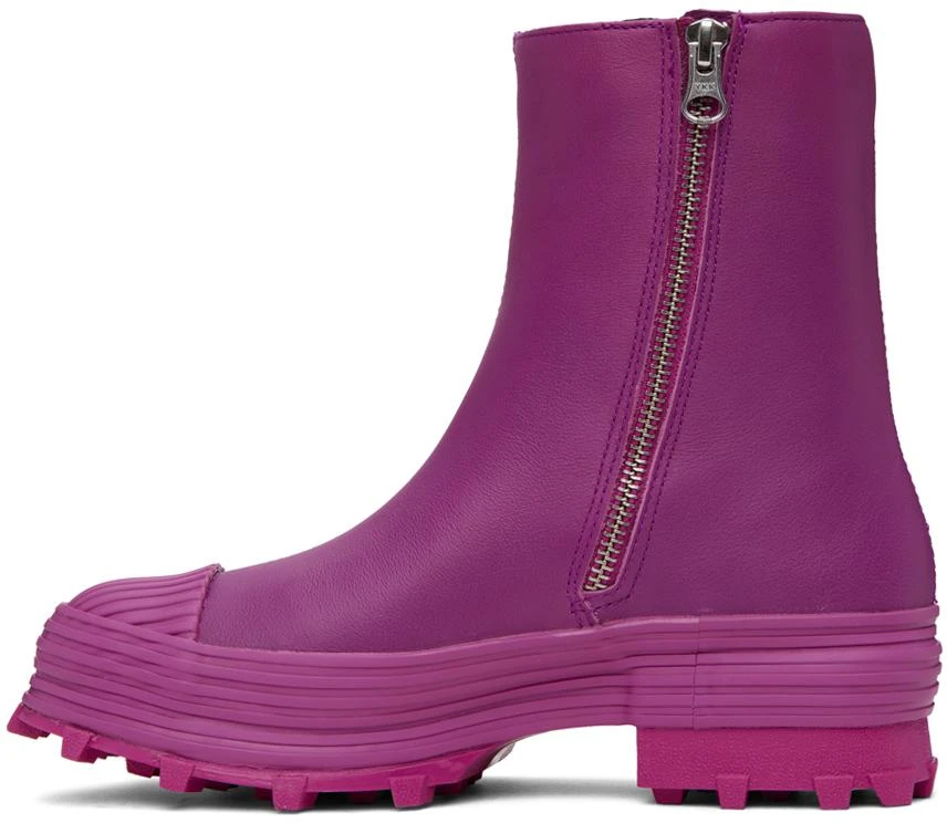 CAMPERLAB Purple Traktori Boots 3