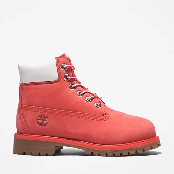 Timberland Timberland® Premium 6 Inch Boot for Youth in Pink 1