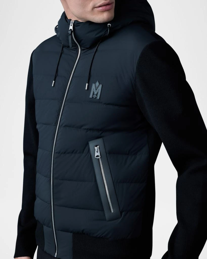 Mackage Men's Andrew Hybrid Down Knit Jacket 5
