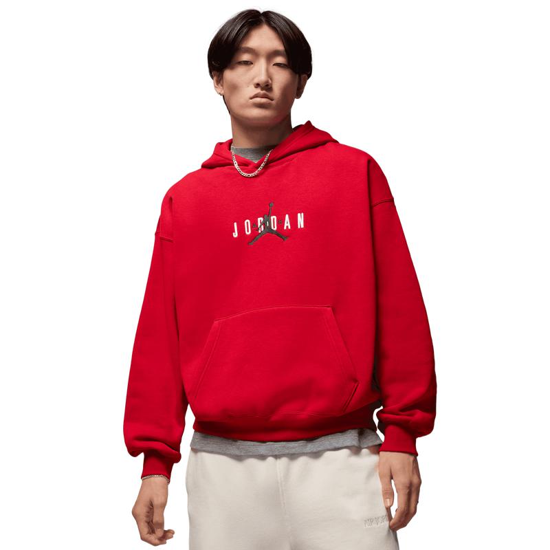 jordan hoodie mens red