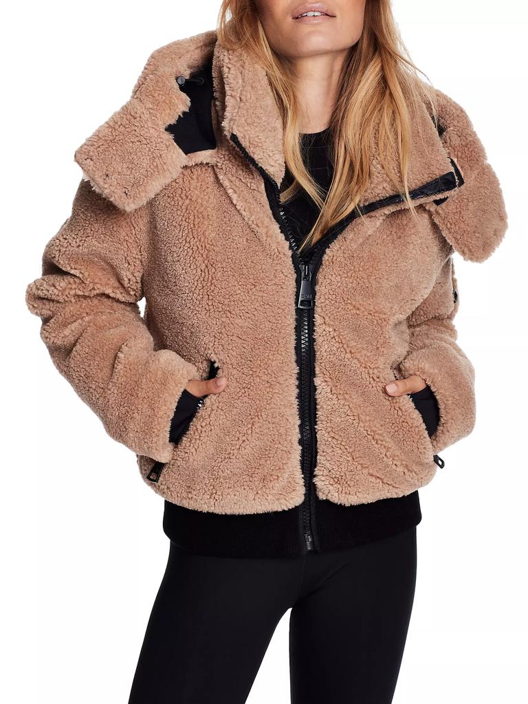 SAM. Nala Hooded Sherpa Jacket