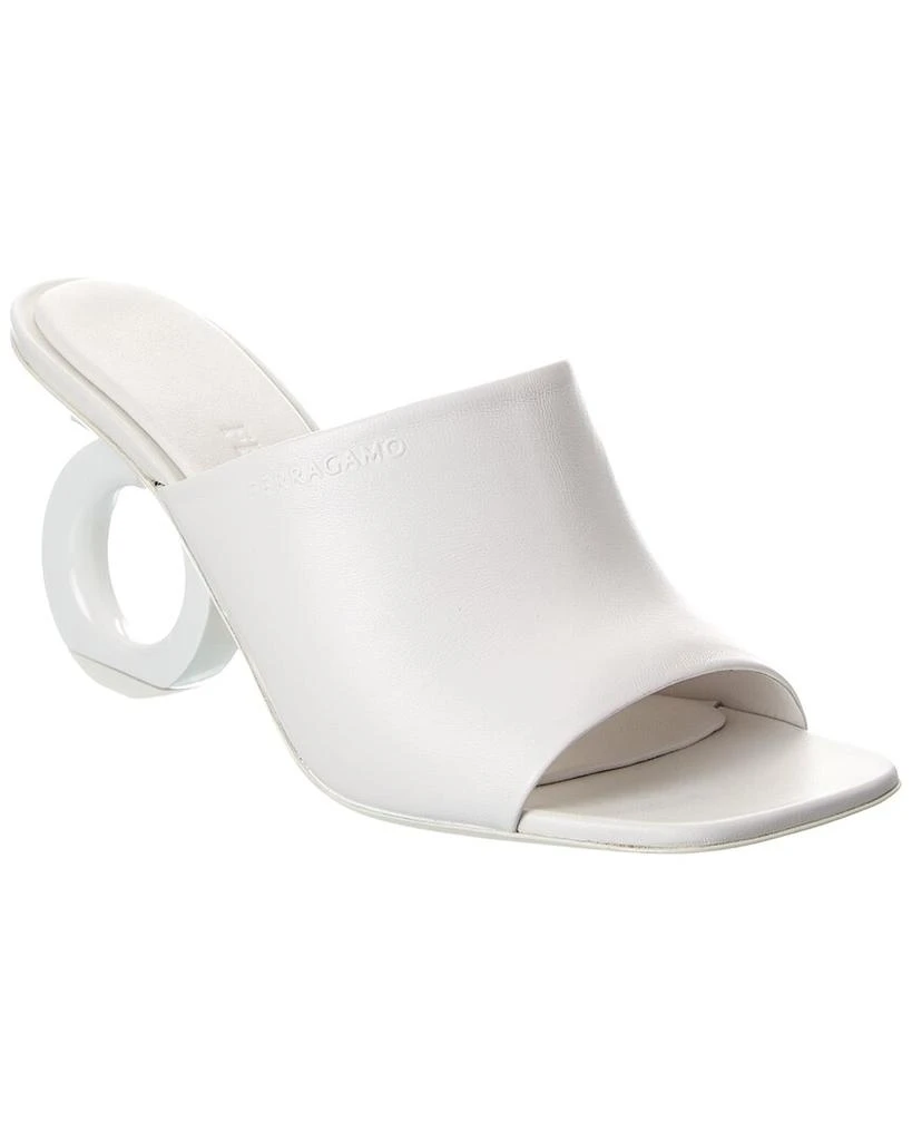 Salvatore Ferragamo Ferragamo Astro Leather Sandal 1